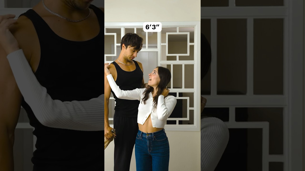 How girls treat guys based on height #shorts