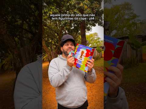 ELE TODO FELIZ COM O ÁLBUM DE FIGURINHAS | Kenji #figurinhasdacopa #SummerOfGoals #cr7 #cristiano