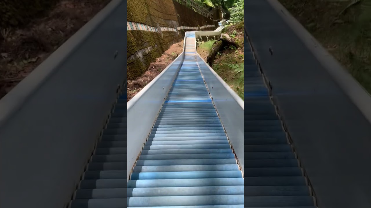 ★日本一の滑り台★ #滑り台 #公園 #山梨県   #shorts #slide #park