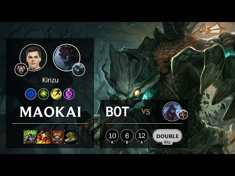 Maokai Bot vs Aphelios - EUW Challenger Patch 10.6