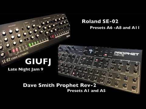GIUFJ - LNJ 9. Roland SE-02 and DSI Prophet REV-2