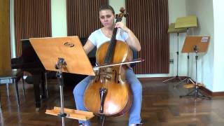 David Popper, Estudo Nº. 5, Cordélia Maria