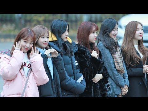 181116 에이프릴 (April) 출근 - kbs 뮤직뱅크