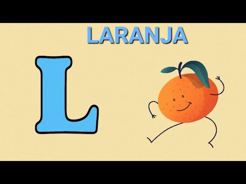 A LARANJA - #laranja  #letraL #alfabetização #sílabas#abc#escola #frutas#fruit#fruits#orange