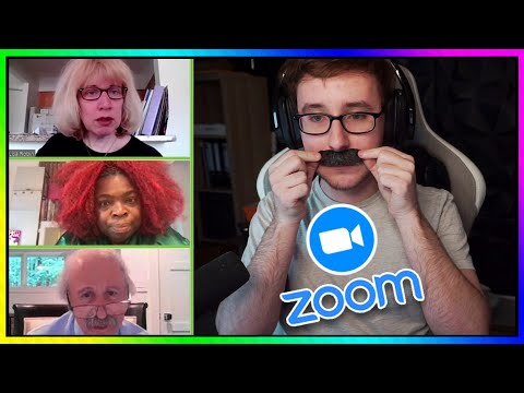 ICH TROLLE RANDOM ZOOM MEETINGS 😂