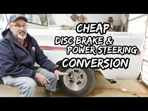 Cheap Option for Disc Brake & Power Steering Conversion on C10 Truck