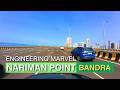 Coastal Road Drive 4K Marine Drive To Bandra Reclamation Via Sea Link Bow String Arch Bridge