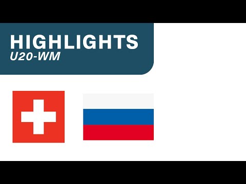 Schweiz vs. Russland 1:3 - Highlights U20-WM | Viertelfinal