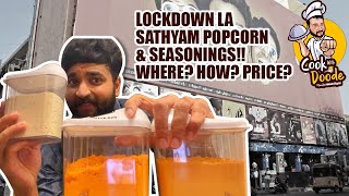 Sathyam Cinemas / SPI Cinemas POPCORN Seasoning Unpacking & making. Must Watch | Cook With Doode