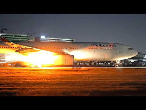 A330 Suffers Dramatic Engine Failure