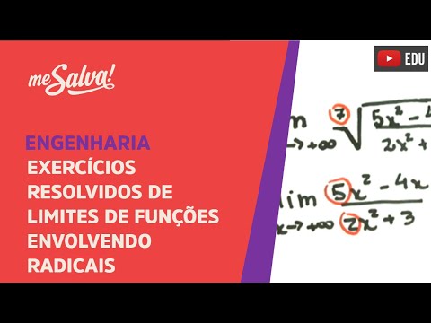 Me Salva! Exercícios Resolvidos de Cálculo I - EXLIM13 - Limites de Funções Envolvendo Radicais I