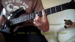 30 seconds to mars - Battle of One - guitar cover