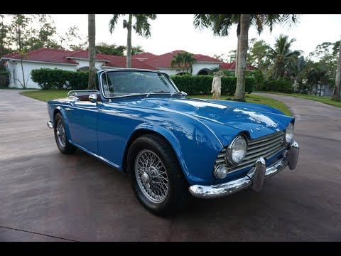 This 1964 Triumph TR4 is a Classic Car That's Fun To Drive, Rewarding To Maintain, and Gorgeous