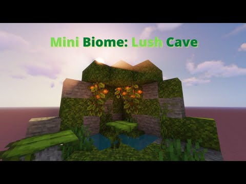 Minecraft Mini Biome: Lush Cave!