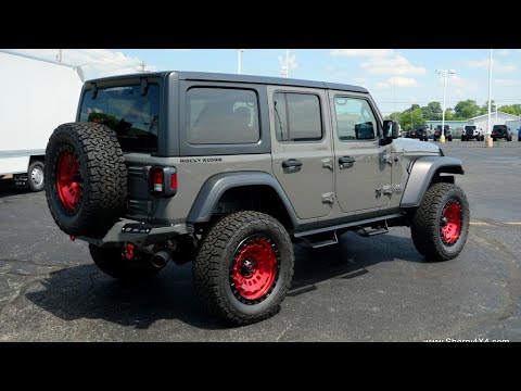 Check Out this 2020 Jeep Wrangler Unlimited With Custom 3.5 Inch Lift!
