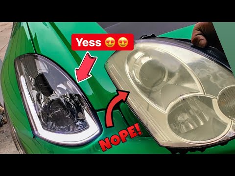 G35 with Nos gets Spec D LED sequential headlights
