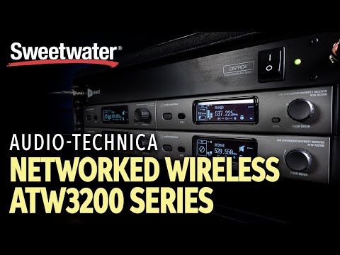 Audio-Technica Networked Wireless ATW3200 Series Overview