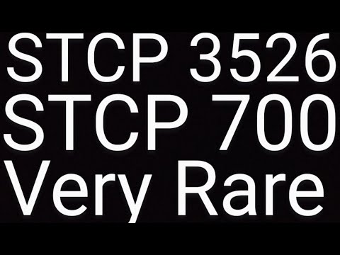 STCP 3526 - 700 *VERY RARE*