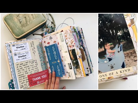 junk journal with me  process video ideas tips