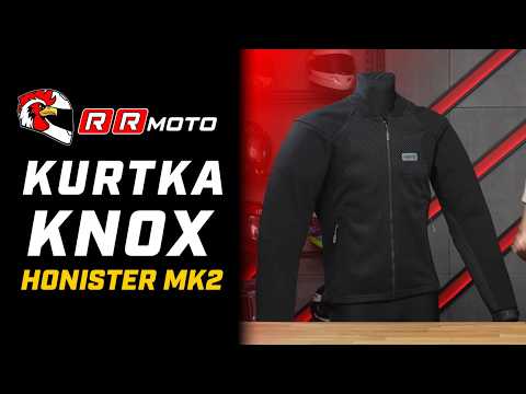 KNOX HONISTER MK2 _ kurtka motocyklowa z certyfikatem AAA z protektorami poziomu 2
