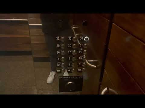 1000 FPM ThyssenKrupp Traction High Rise Elevators @ JW Marriott, Austin, TX
