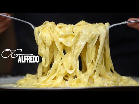 Fettuccine Al Burro - The Original Fettuccine ALFREDO