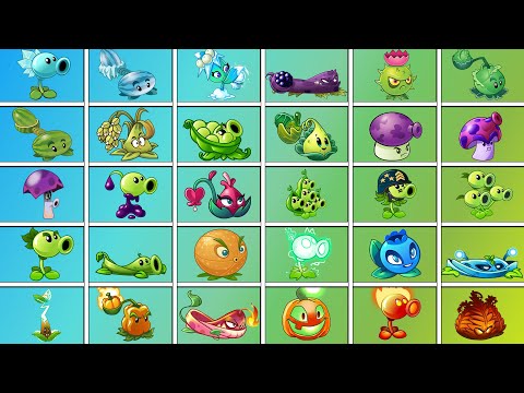 Random 30 Plants Max Level Power Up Battlez  -Which Plant Will Win? - PvZ 2 Gameplay