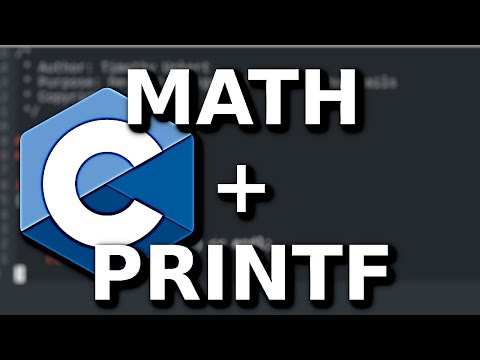 C Programming Tutorial Math Operations With Printf