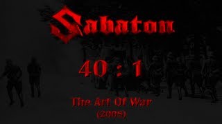 Sabaton - 40 : 1 (Lyrics English &amp; Deutsch)