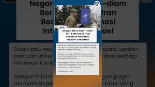 Info Bocor! Negara NATO Diam-diam Bantu Iran Beri Informasi Intelijen soal Israel