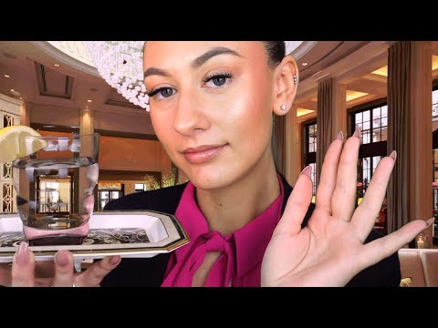 ASMR Luxury Hotel Check In Roleplay 🥂