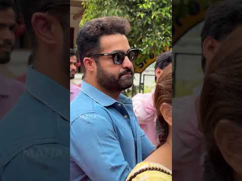 Jr NTR Reached Polling Booth To Cast His Vote | Lok Sabha Elections 2024 | 