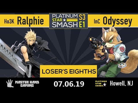 PSS S3:E1 - Ho3K | Ralphie (Wolf, Cloud) vs. InC | Odyssey (Fox, Joker, Greninja) - L Eighths