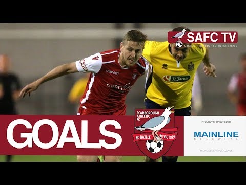 Goals: Marske United v Scarborough Athletic - 22/08/2017