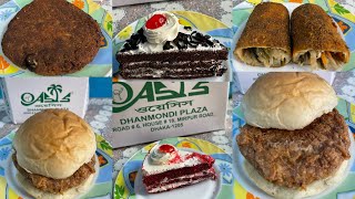 Day 377 || Oasis Bakery || Mohammadpur || Chicken Burger || Red Velvet || Black Forest Pastry