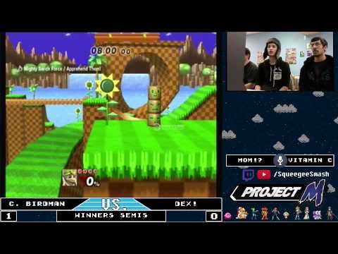 SSPM#1 | Captain Birdman (Falcon, DeDeDe) vs. Dex! (Marth) | Winners Semis