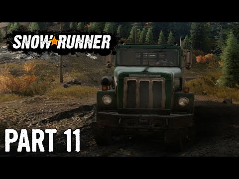 SnowRunner | Walkthrough Gameplay | Part 11 | Hungry Workers & Michigan Trial | Xbox One