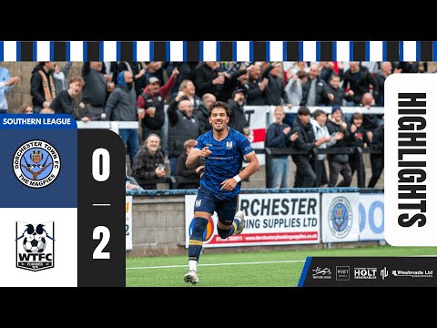 HIGHLIGHTS: Dorchester Town vs Wimborne Town | Southern League Premier South