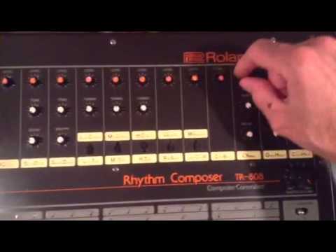 Roland TR808 demo