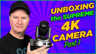 FIRST LOOK! PTZ Optics PT20X-4K Camera with Tracking