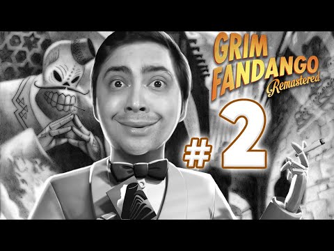 alanzoka jogando Grim Fandango Remastered - Parte 2