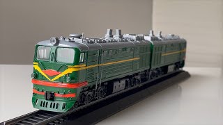 HO scale model train. Сборка модели тепловоза 2ТЭ10Л