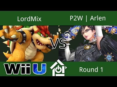 Smash @ The Mountain 3 - LordMix (Bowser) vs P2W | Arlen (Bayonetta) - Smash 4 Round 1