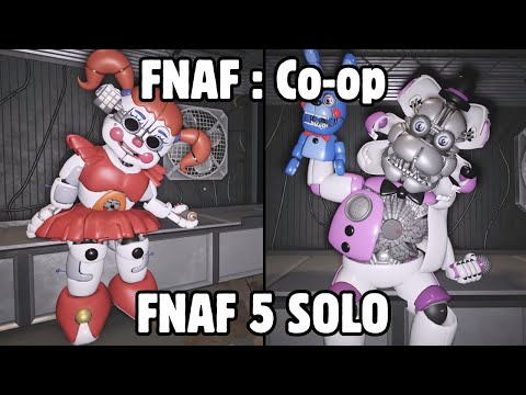 Roblox FNAF: Co-op - FNAF 5 Full Solo Walkthrough