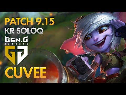 Gen.G CuVee - Tristana Top Lane - KDA 22/6/8