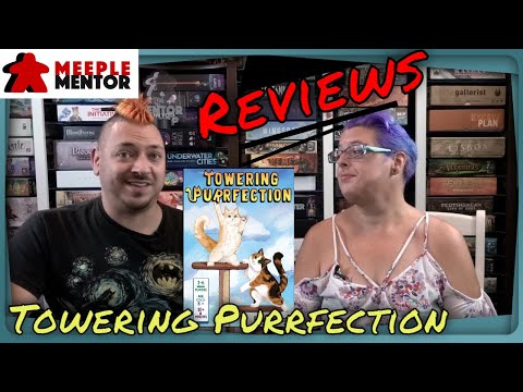 Meeple Mentor Reviews Towering Purrfection