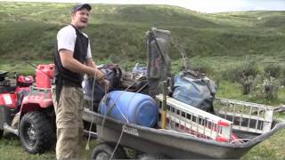 Canol Trail ATV Adventurer: A Busted Winch, Broken Trailer and Fine Backcountry Meal