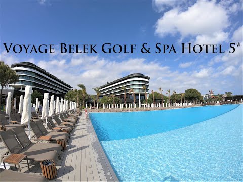 Voyage Belek Golf & Spa Hotel 5* - Antalya, Turkey!