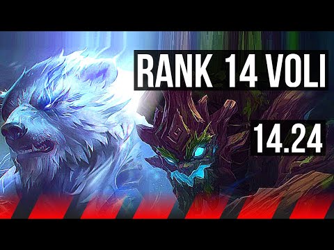 VOLIBEAR vs MAOKAI (TOP) | 5/1/5, Rank 14 Voli | KR Challenger | 14.24