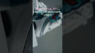save this🗃️make your sneakers less boring(or unique!)diy custom AF1